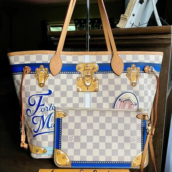 Neverfull Summer Trunk w/ Pouch(SEE OTHER POST FOR POUCH) - Picture 2 of 16
